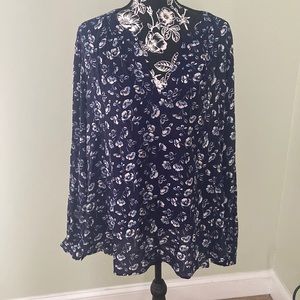 Gap Floral Blouse